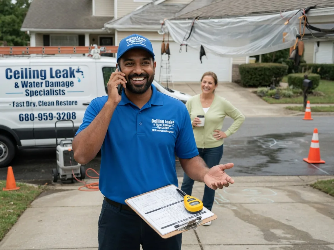 Ceiling Leak Cleanup Marble, PA FAQs